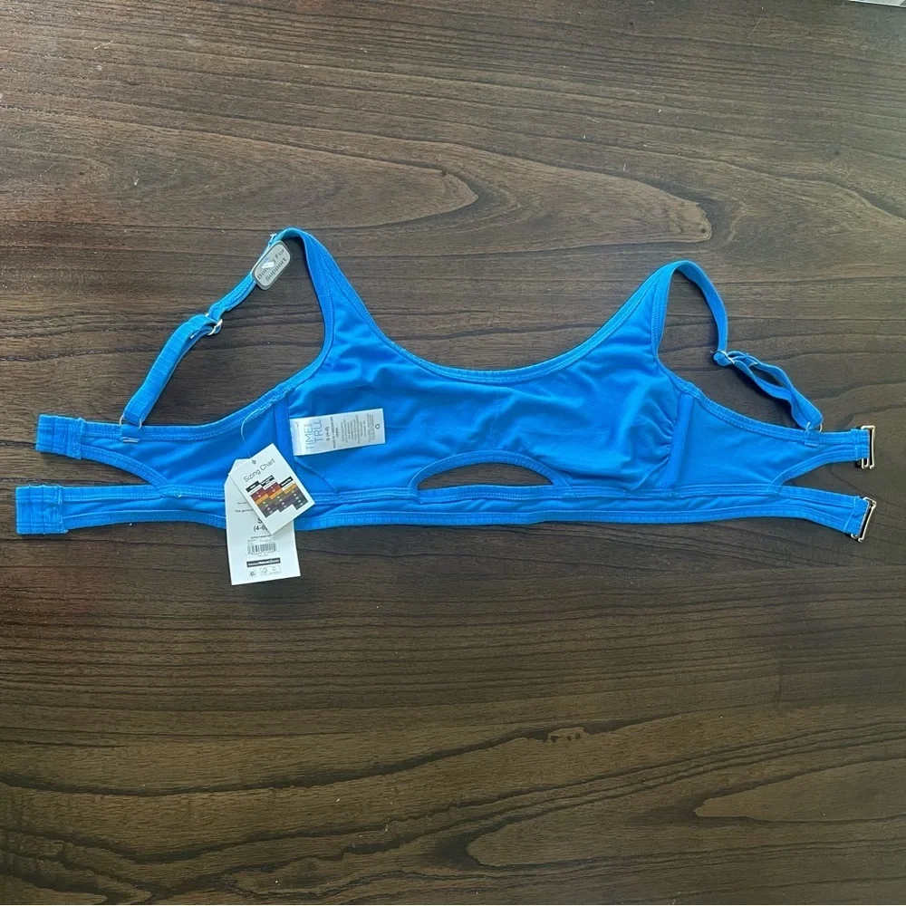 NWT Blue Bikini Top - Small - Picture 7 of 13